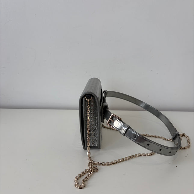 Sac Dior 30 Montaigne argenté
