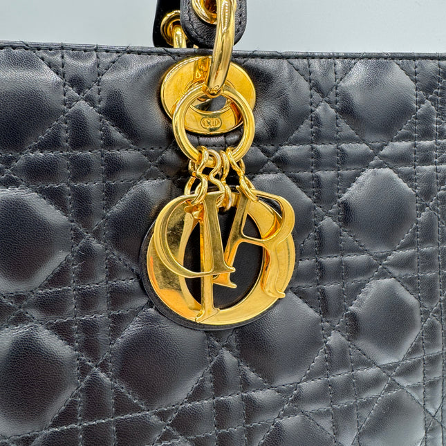 Sac Lady Dior Large Noir