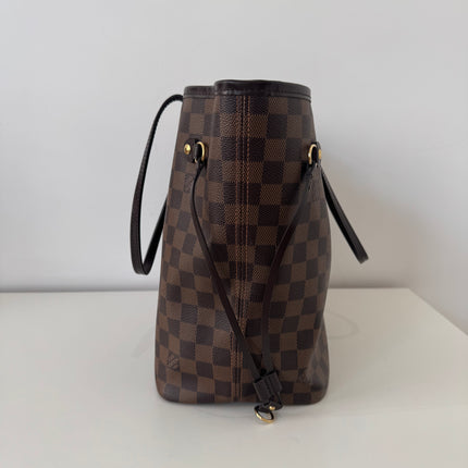 Sac Louis Vuitton Neverfull MM damier ébène