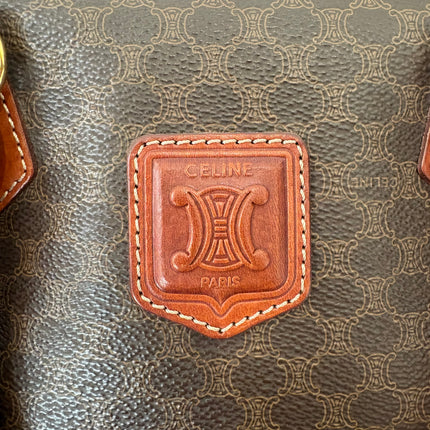 Sac Céline boston toile macadam vintage