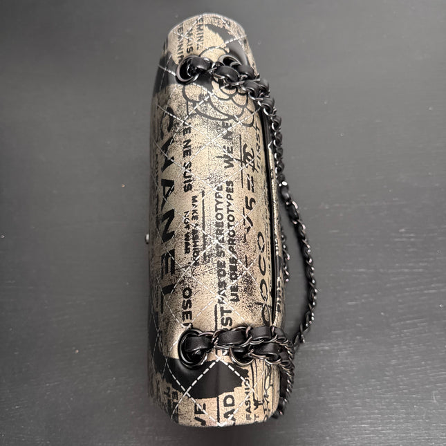 Sac Chanel Timeless édition limitée Graffiti Ladies first