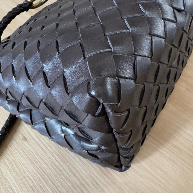 Sac Andiamo Petit Bottega Veneta Marron Fondant
