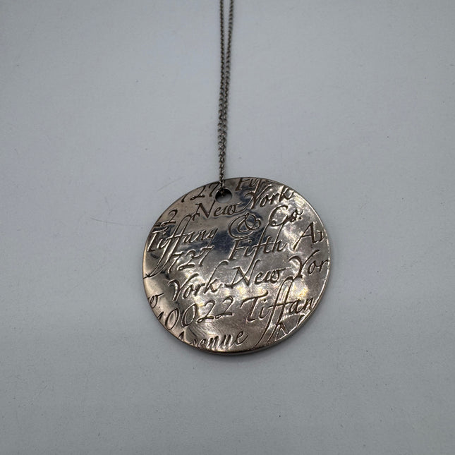 Collier Tiffany & Co. pendentif Notes