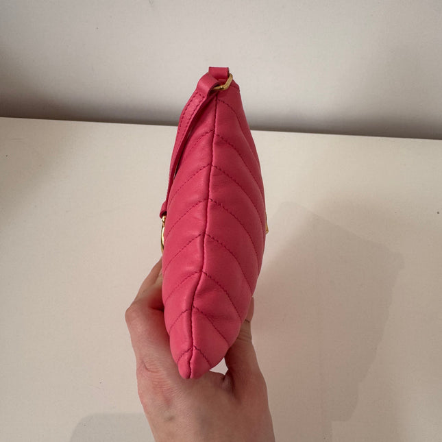 Pochette rose saint Laurent new jolie