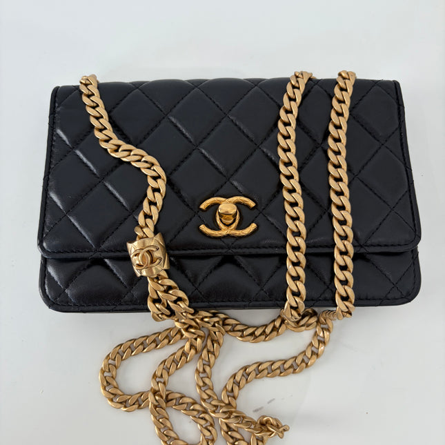Sac Chanel Wallet on Chain Pearl Crush Noir
