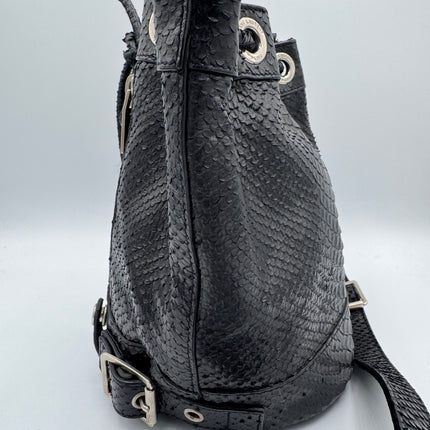 Sac Saint Laurent Rider Python