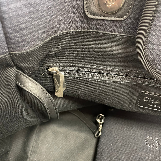 Cabas Chanel Deauville grand modèle