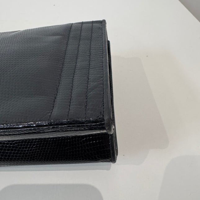 Sac Chanel Lézard Noir