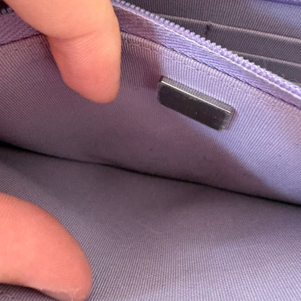 Sac Chanel wallet on chain Violet