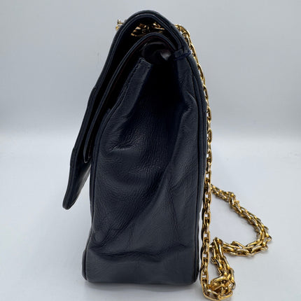 Sac Chanel Vintage Timeless Marine