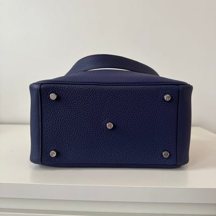 Sac Hermès Lindy 26 marine