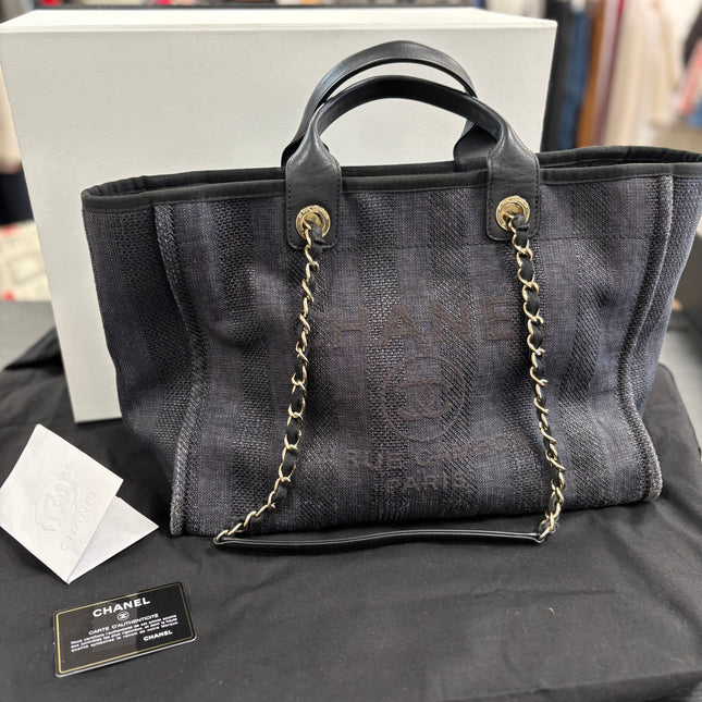 Cabas Chanel Deauville Grand modèle