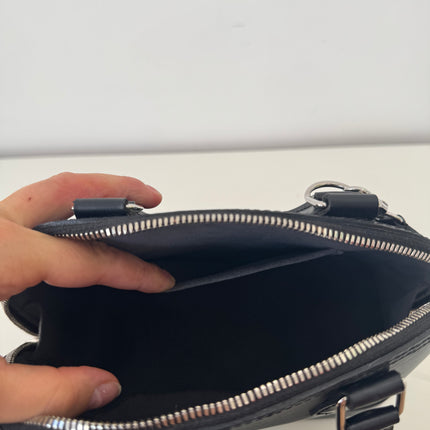 Sac Louis Vuitton BB Alma Cuir Épi Noir