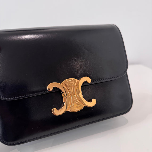 Sac Celine Triomphe Teen noir