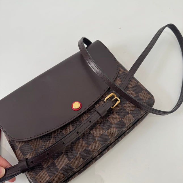 Sac Louis Vuitton Twice Damier Ébène
