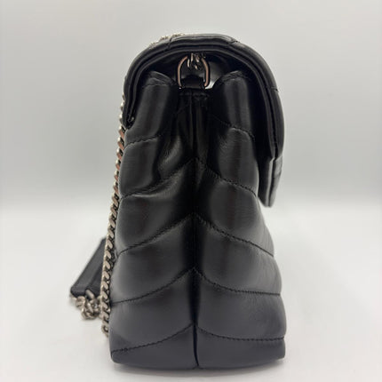 Sac Saint Laurent Loulou small bijouterie argent