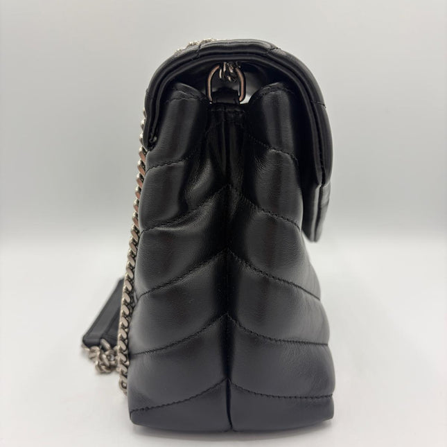 Sac Saint Laurent Loulou small bijouterie argent