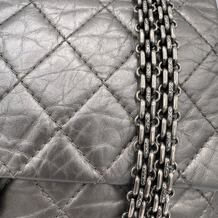 Sac 2.55 Chanel Grand Argent