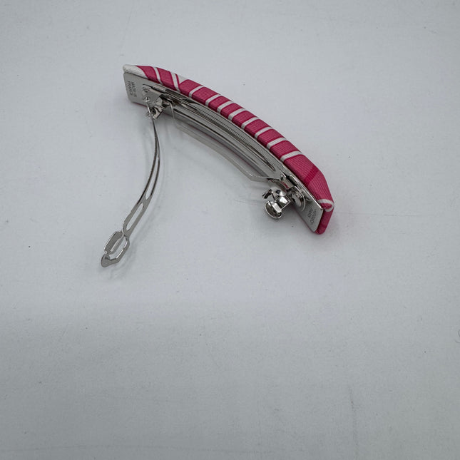 Barrette Hermès en soie