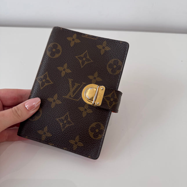 Couverture d’agenda Louis Vuitton Monogram pm