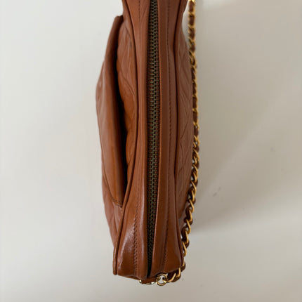 Sac Chanel caméra caramel