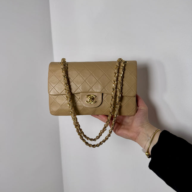 Sac Chanel Timeless 23cm Vintage Beige
