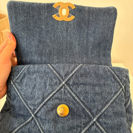 Sac Chanel 19 Small denim