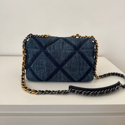 Sac Chanel 19 Small denim