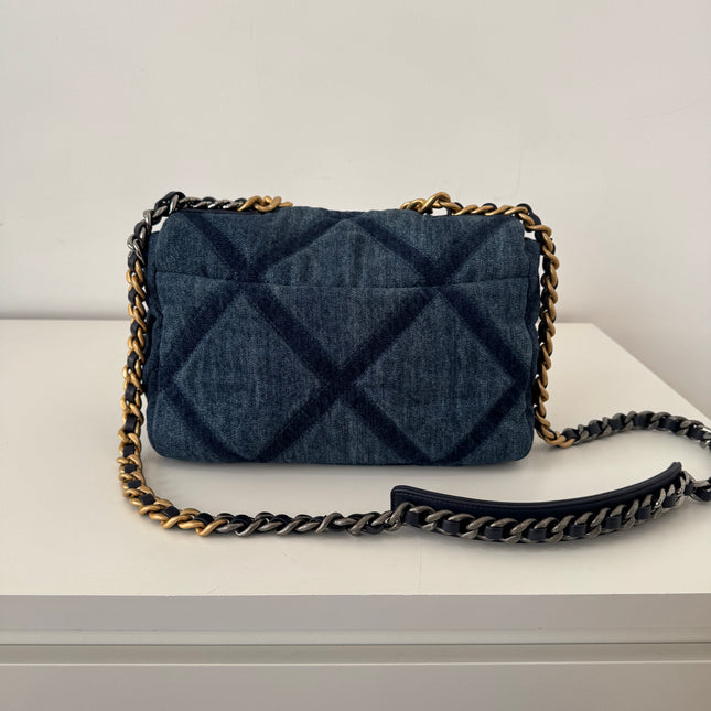 Sac Chanel 19 Small denim
