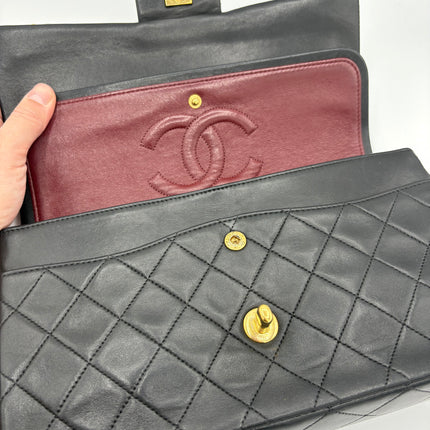 Sac Chanel Timeless vintage noir