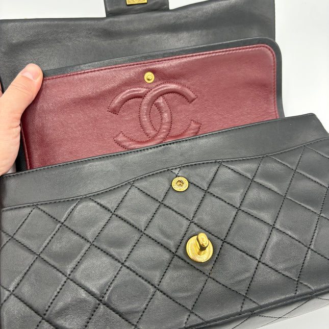 Sac Chanel Timeless vintage noir