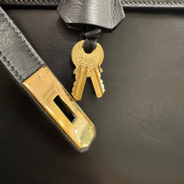 Kelly 32 Hermès Box Noir