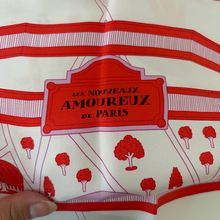 Carré Hermes 90cm les Amoureux