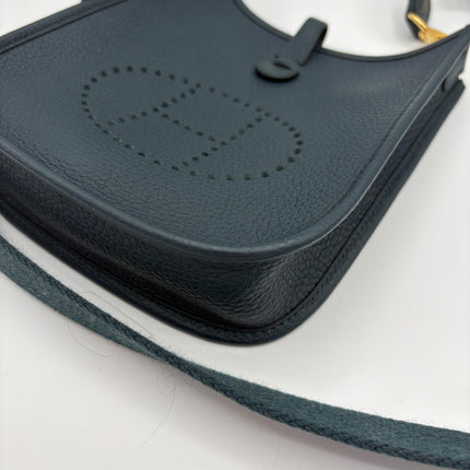 Sac Hermès Evelyne 16 vert cyprès