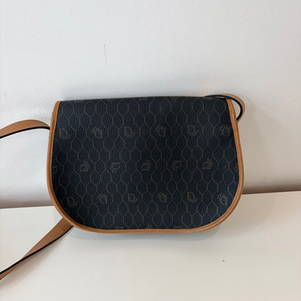 Sac Dior bandoulière toile nid d’abeilles