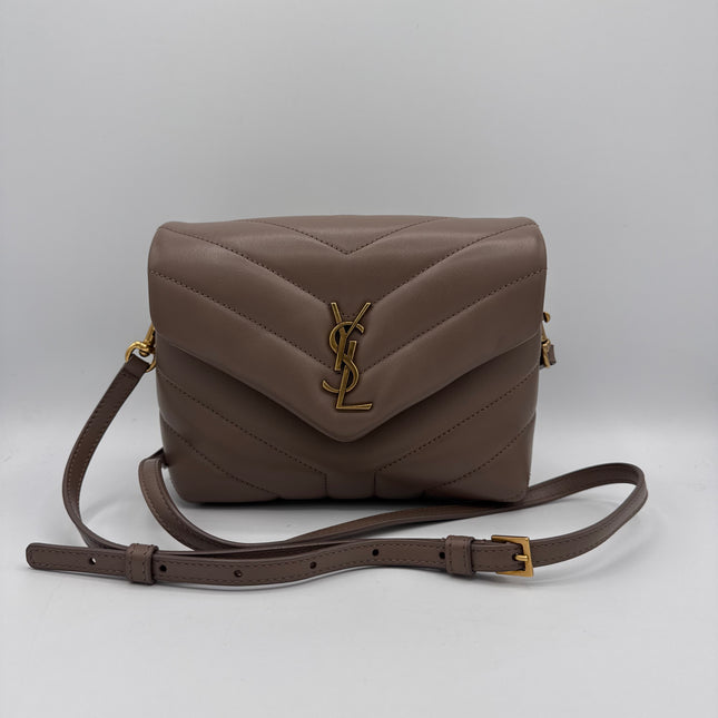 Sac saint Laurent Loulou Toy sable