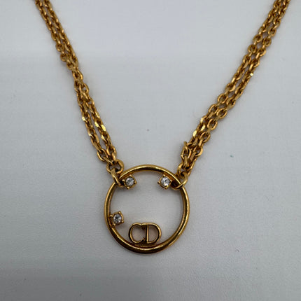 Collier Dior Double Chaîne