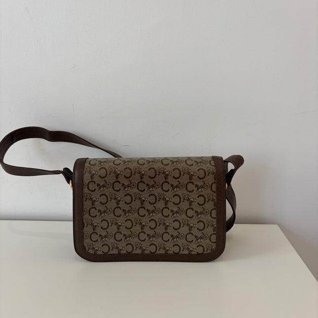 Sac Celine Sulky bandoulière Marron