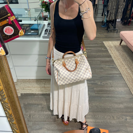 Louis Vuitton Speedy 30 Damier Azur