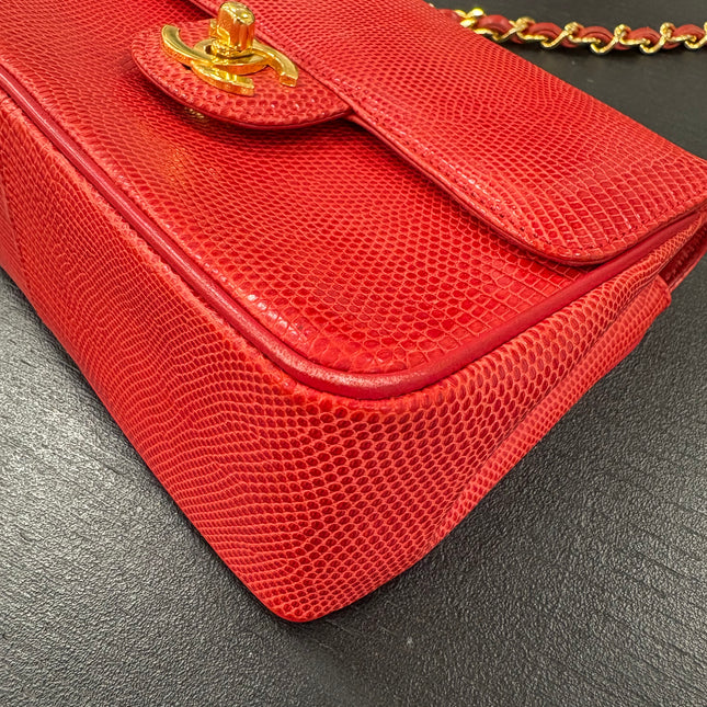 Sac Chanel Mini Square Lézard