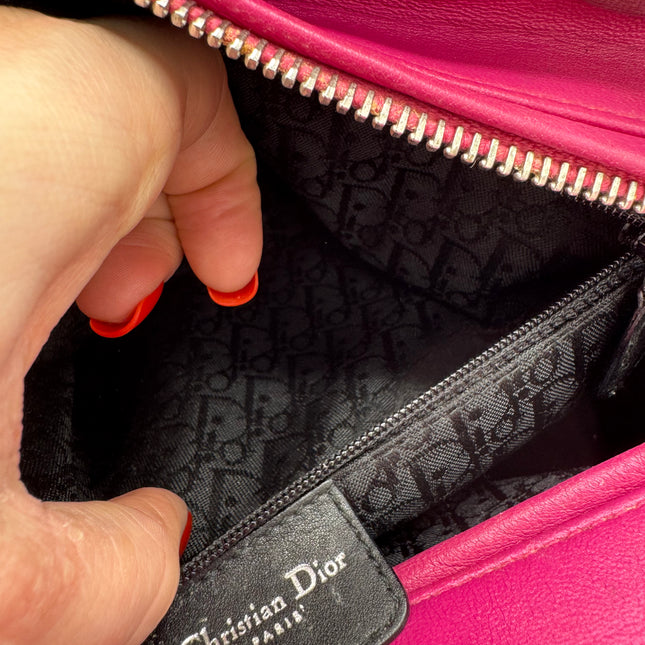 Sac Dior Lady Dior Medium Rose