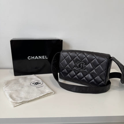 Sac Chanel Bandoulière Matelassé Noir