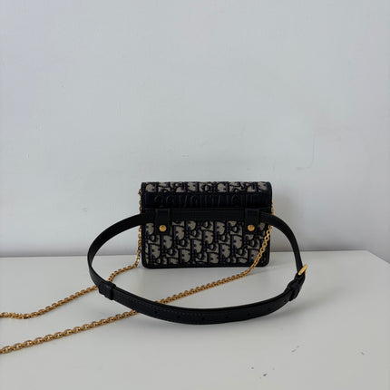 Sac Dior 30 Montaigne 2 en 1 pochette oblique