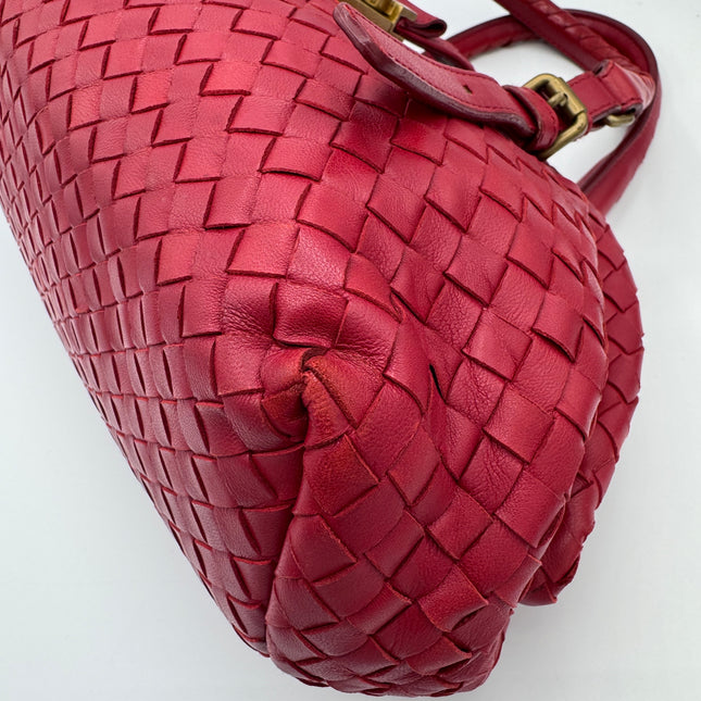 Sac Bottega Veneta Vintage Rouge