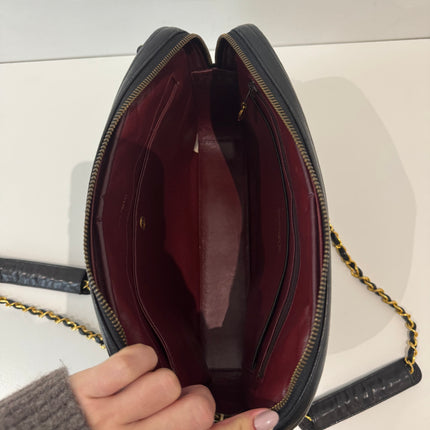 Sac Chanel Caméra bandoulière noir