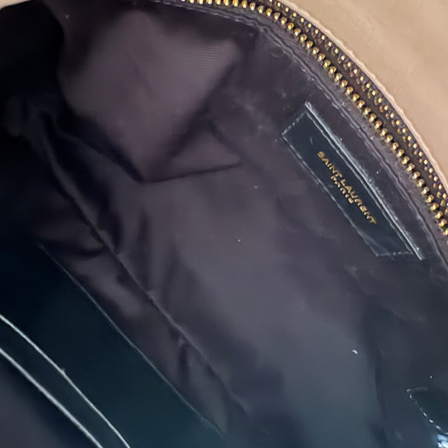 Sac Saint Laurent Loulou Puffer Toy Beige