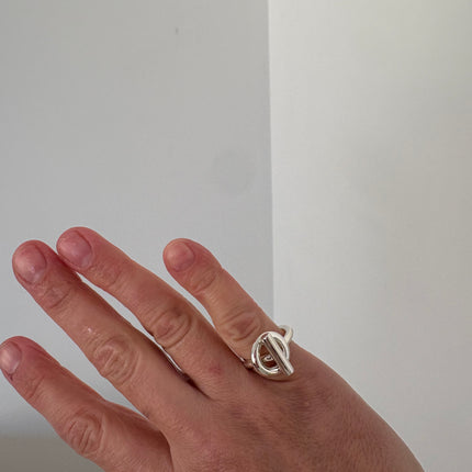 Bague Hermes Échappée T53