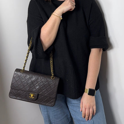 Sac Chanel Timeless Vintage Chocolat