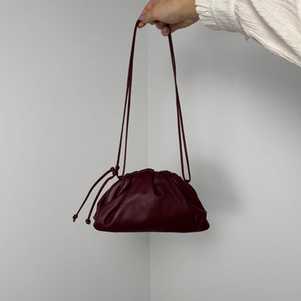 Sac Bottega Veneta Mini Pouch Burgundy