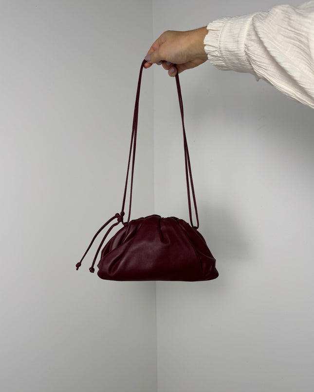 Sac Bottega Veneta Mini Pouch Burgundy